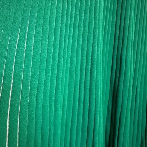 NWT ZARA | Pleated Midi Dress - Picture 4 of 10